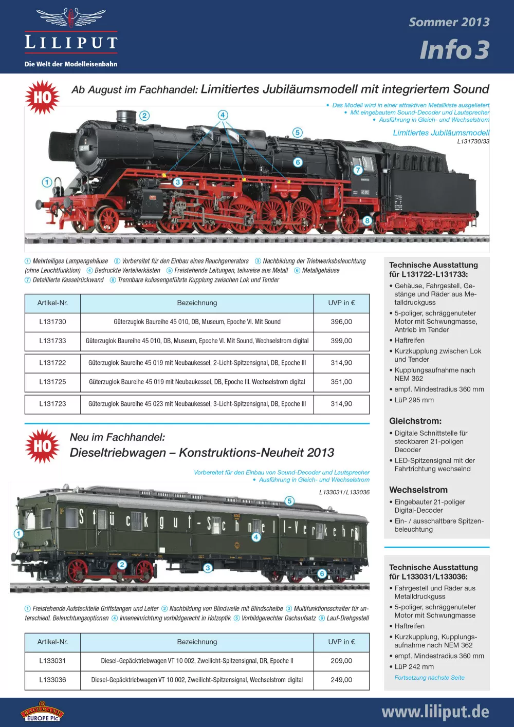 Liliput - Novelties Summer 2013 catalog