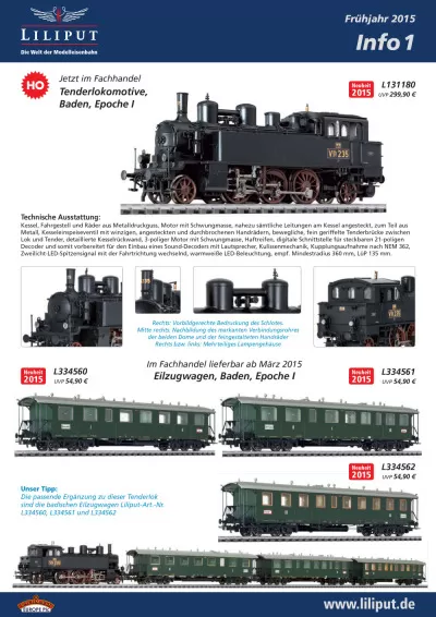 Novelties Spring 2015 catalog - Liliput