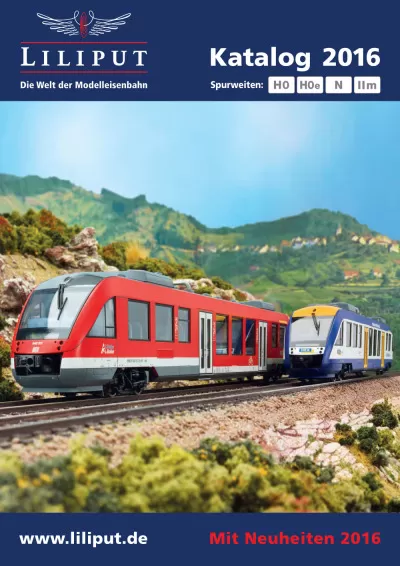 Novelties 2016 catalog - Liliput