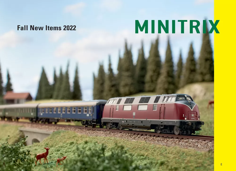 Trix - Minitrix Fall New Items 2022