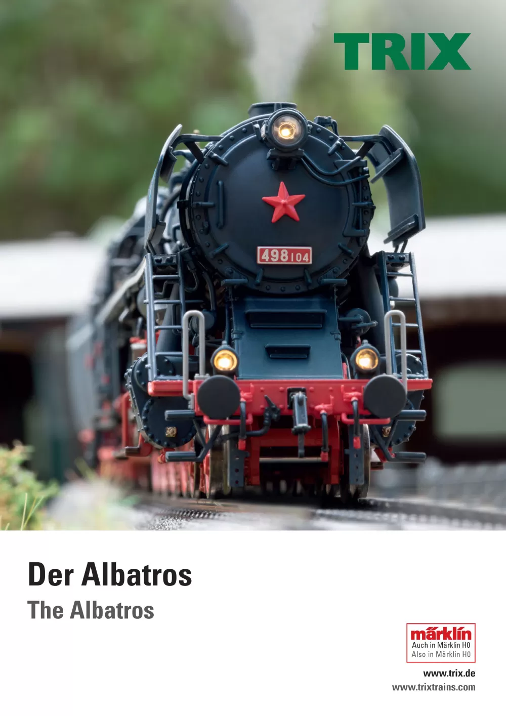 Trix - ŽSR - Class 498.1 "Albatros" Steam Locomotive