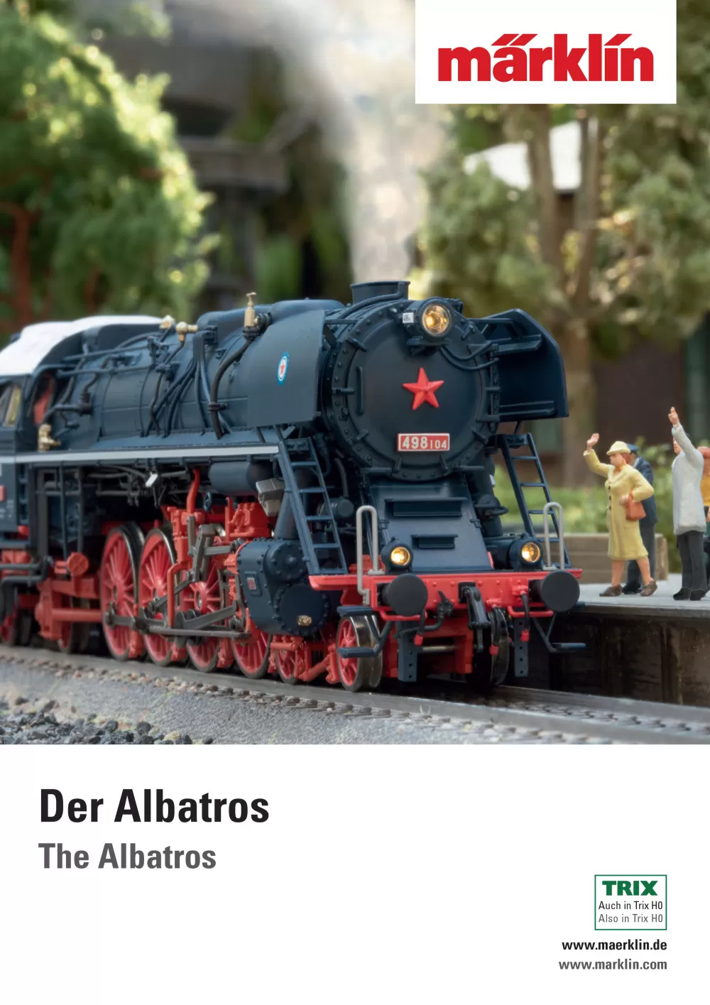 Märklin - ŽSR - Class 498.1 "Albatros" Steam Locomotive