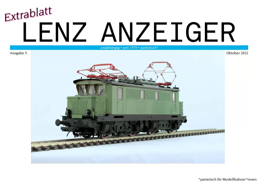 Lenz Elektronik - Announcements October 2022