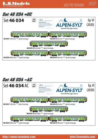 Deliveries November 21st, 2022 - LS Models