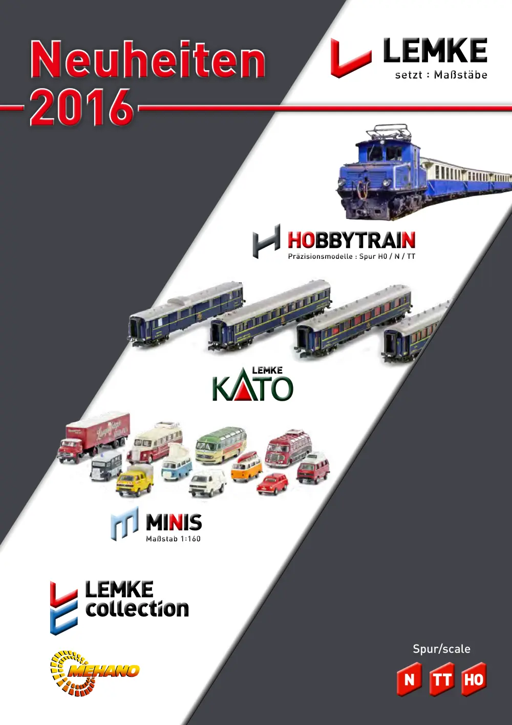 Lemke Collection / Hobbytrain / KATO / Mehano - Neuheiten 2016