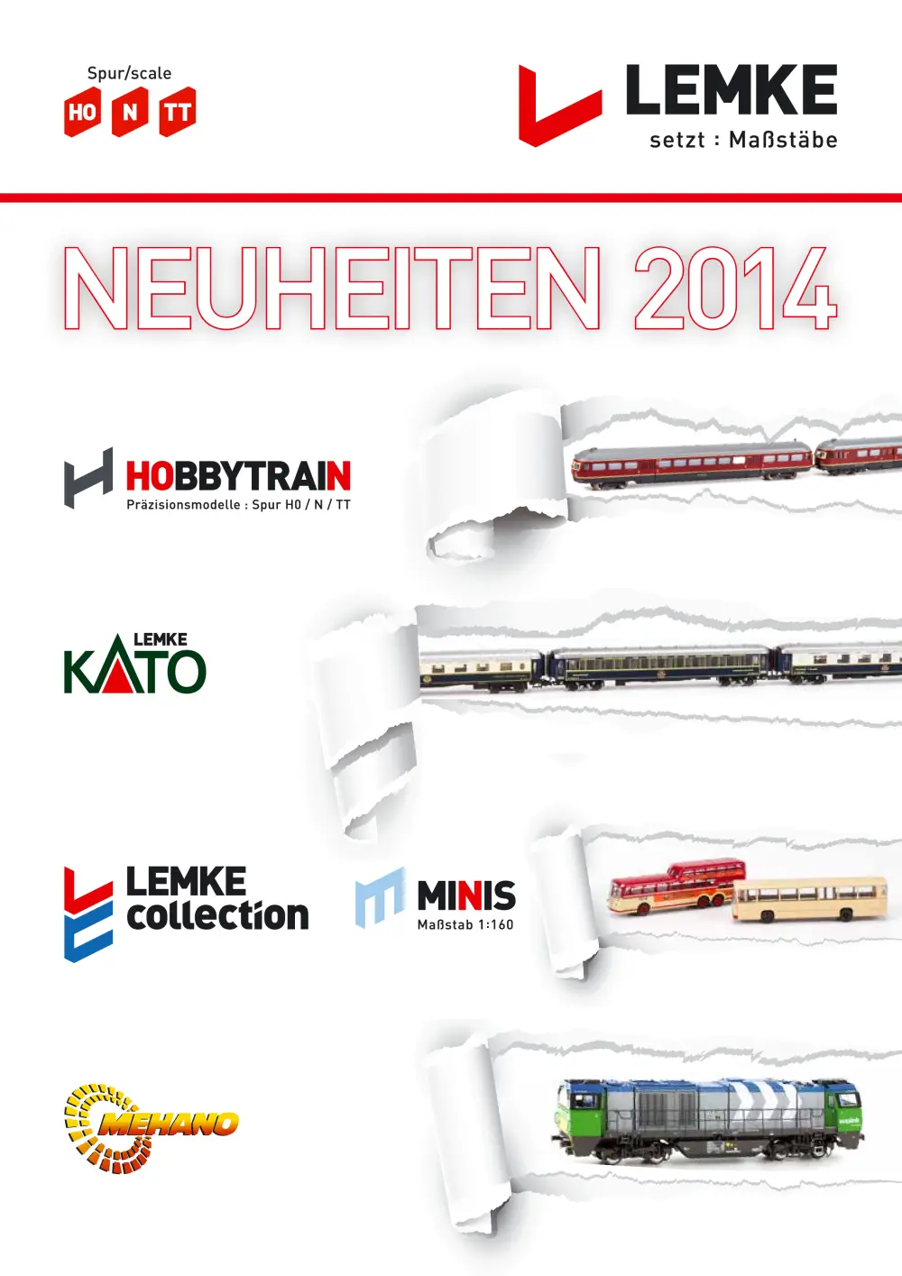 Lemke Collection / Hobbytrain / KATO / Mehano - Neuheiten 2014